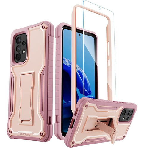 Funda Exo Guard Samsung Galaxy A53 5g Full Body Rosa