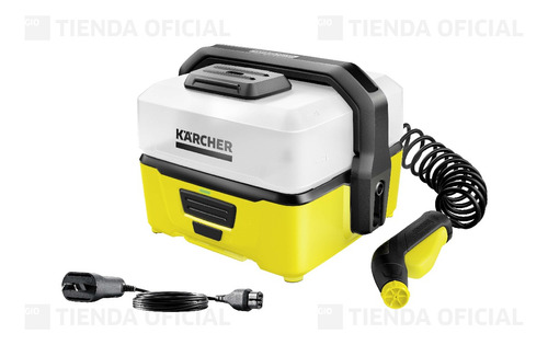 Lavadora Baja Presión Karcher Oc3 Outdoor Cleaner Color Amarillo