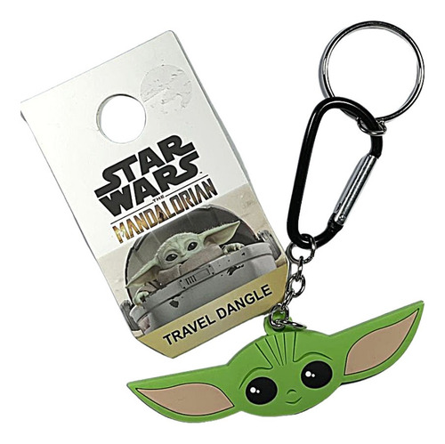 Chaveiro Emborrachado Baby Yoda Oficial Star Wars