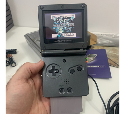 Gameboy Advance Sp Original Completo Raro Jogo Não Acompanha (Usado)