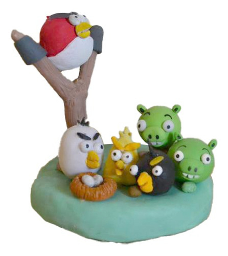 Angry Birds Porcelana Fria En Stock