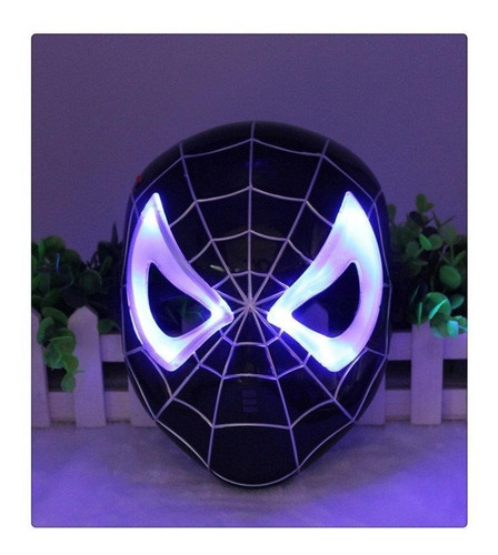 Imagen 3 de 6 de Disfraz Mascara Venom Disfraces Niños Spiderman Negro