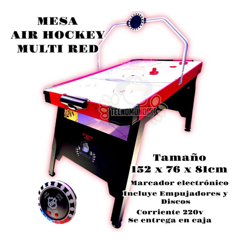 Mesa Hockey Multi Red Profesional Con Marcador Digital