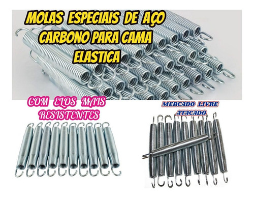 Molas Especial De Aço Carbono P/cama Elastica Todas Kit C/40