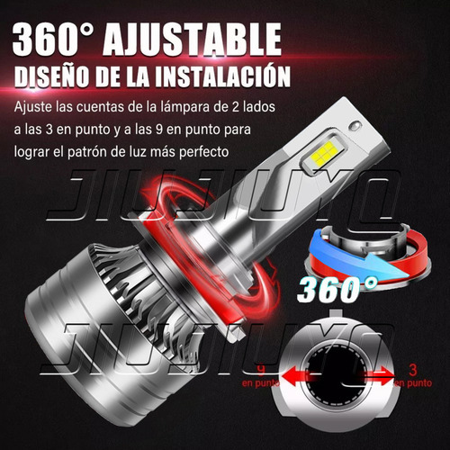 Kit De Faros Led 40000lm Para 2021-2023 Ford Escape