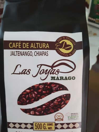 Café Chiapaneco - Arábigo De Altura - Márago - Las Joyas