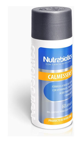 Nutrabiotics Calmessens 60 Cápsulas 