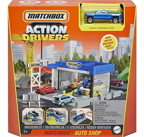 Pista Matchbox Action Drivers Oficina Mecânica Hdl34