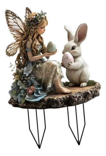 Figura De Acrílico Decorativa De Conejo De Pascua, Estilo F