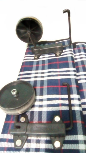 Bolsa Plegable De Mandado Con Ruedas Color Azul marino