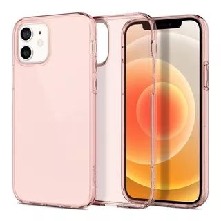 Funda Para iPhone 12 Mini Crystal Flex Spigen Ligera Origin Color Rosa