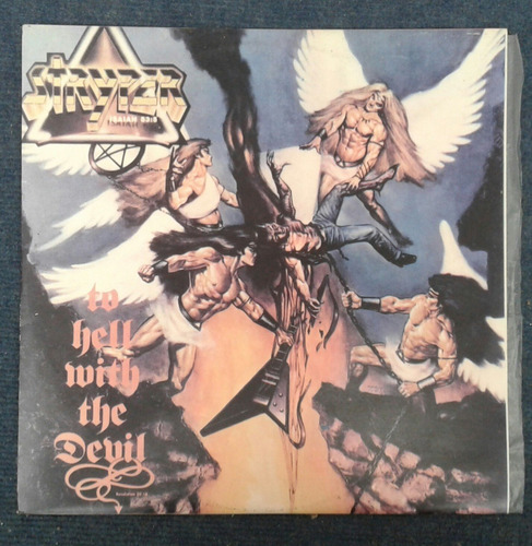 Vinilo 1er Disco Stryper To Hell With The Devil 1987.