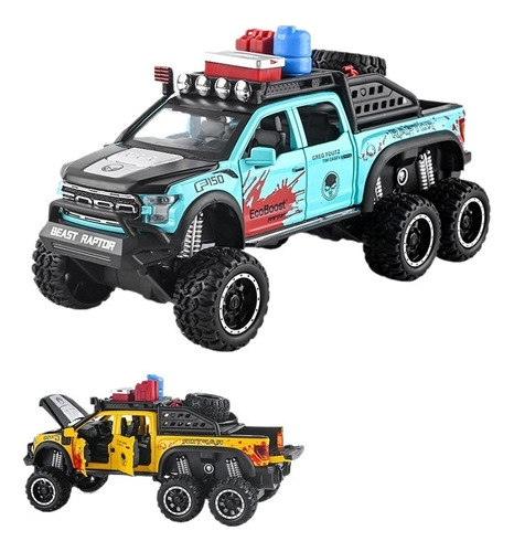 Miniautos Ford Pickup Crossover Raptor F150 1/28