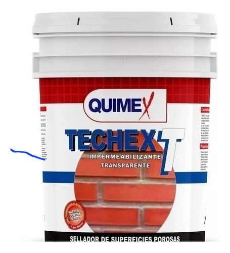 Impermeabilizante Para Muros Quimex Por 20 Lt