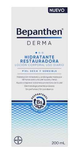 Bepanthen Derma Hidratanterestauradora Loción Corporal 200ml