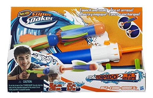 Nerf Super Soaker Tidal Torpedo 2 En 1 Blaster