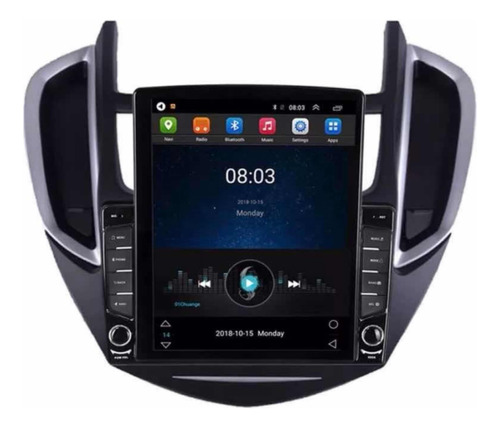 Radio Android 13, Chevrolet Tracker Tipo Tesla Con Carplay