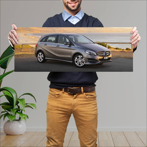 Cuadro 30x80cm Auto 2015 Mercedes Benz B Class A 411