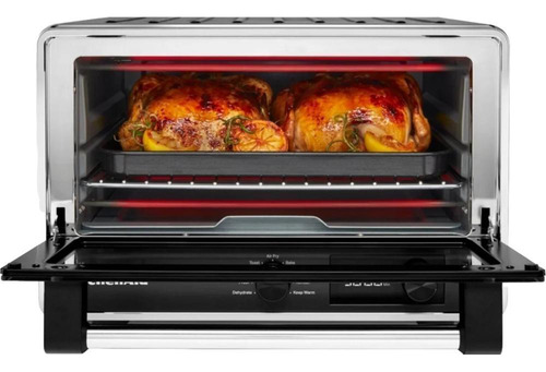 Kitchenaid Forno Digital De Bancada Com Air Fry Black Matte