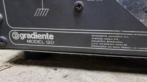 Imagen 7 de 7 de Gradiente 120 Para Piezas O Reparar