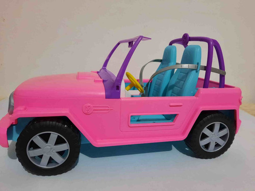 Jeep Barbie Mattel Buen Estado Le Falta Un Espejo Unicamente (Usado)