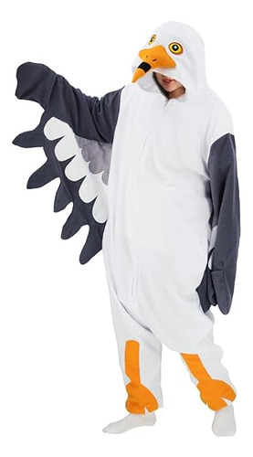 Pijama Una Pieza Gaviota Para Adultos Disfraz Halloween Para