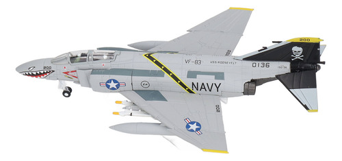 Avión De Combate Modelo De Aleación De Metal A Escala 1:100
