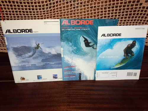 Revista Surf Al Borde Año 2002-3 Ediciones-3 De Cada Una 