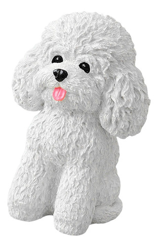Estatua Para Perros Sentado Jardín De Cachorros Collecture