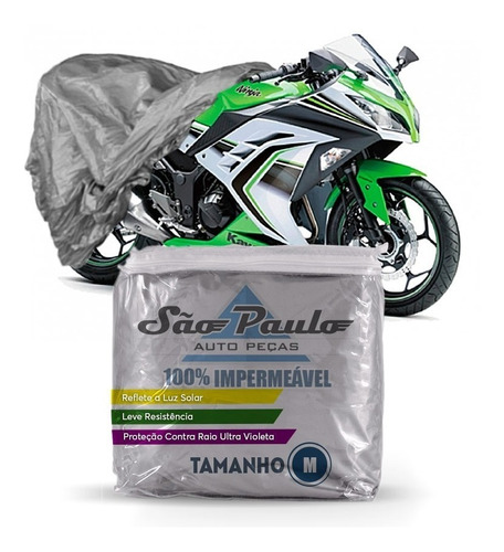 Capa Cobrir Kawasaki Ninja 300 Impermeável Proteção Anti Uv