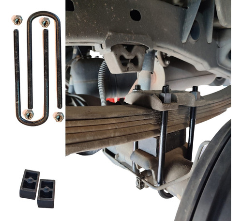 Kit Lift De Calço Suspensão Amarok V6 2010 A 2023