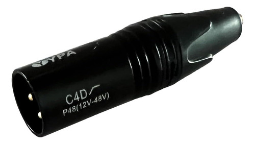 Adaptador De Microdot C4d Xlr De 3 Pines Filtro De Cort...