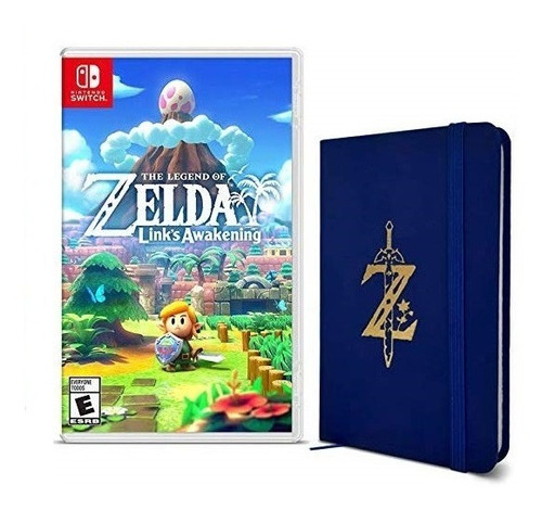 The Legend Of Zelda Links Awakening + Z Wild Logo Booklet