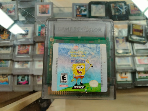 Spongebob Squarepants Legend Of The Lost Spatula Gameboy 