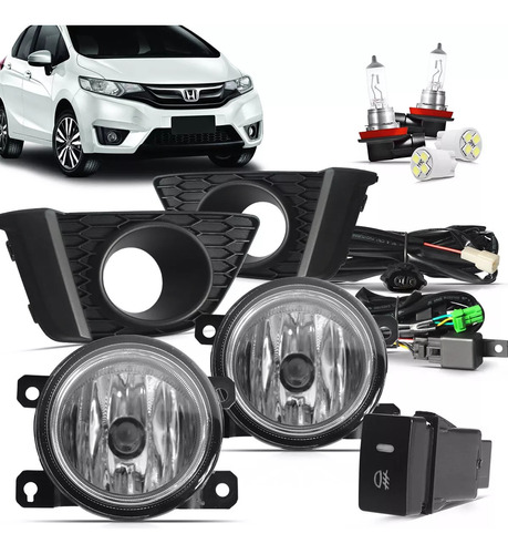 Kit Caminero Fit 2015 A  2017 Boton Original