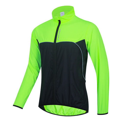 Chaqueta Reflectante Para Correr En Bicicleta Impermeable A