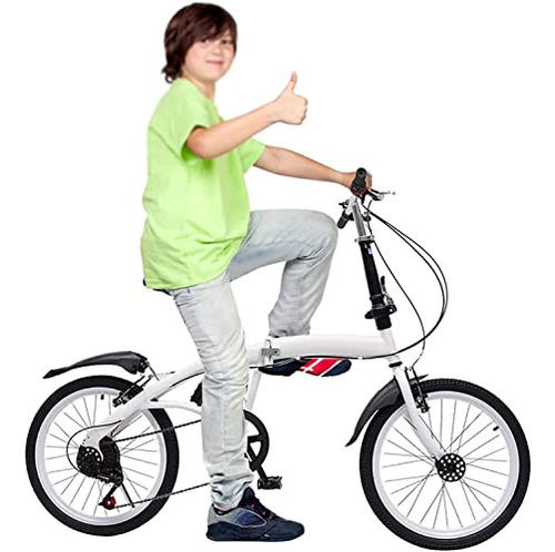 Bicicleta Plegable, Bicicletas De Acero Al Carbono De 20 Pul