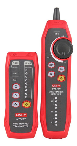 Uni-t Tester Probador Cable De Red Rj45 Rj11 Ut683kit