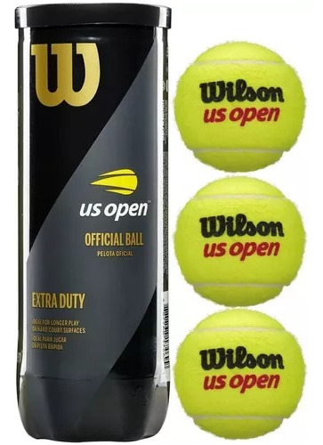 Pelota De Tenis Wilson Us Open X3 Tubo De Pelotas 