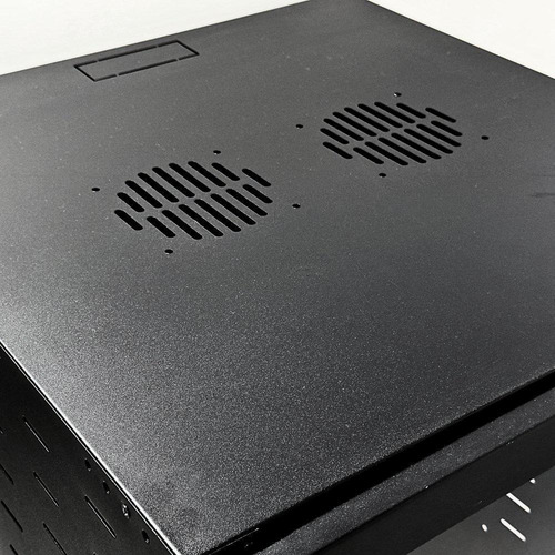 Mini Rack Servidor De Parede 6us X 470mm Preto C/ Chave