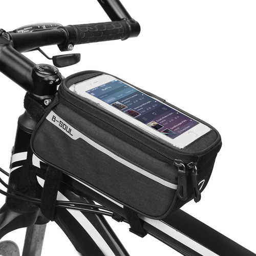 Teléfono Bike Pannier, Tamaño Superior De Pantalla Frontal C