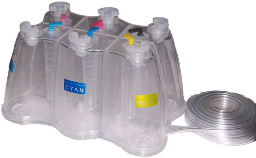 Tanque De Sistema  Piramidal De 100 Ml Para 6 Colores  