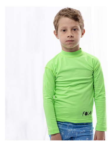 Remera Proteccion Uv Infantil Niños Mangas Largas Natacion