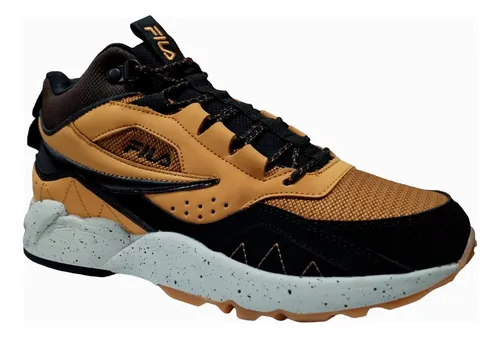 Tenis fila mujer mostaza sales