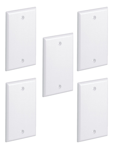 Face Plate Tapa Placa Ciega Para Caja Universal Kit 5 Pz