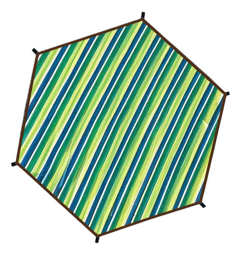 Cubierta De Sombra De Trampolín Tapa 12 Pies Para 6 Polos