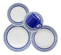 Comprar Juego Vajilla Set X20 Grecia Ceramica Oxford Platos Tazas