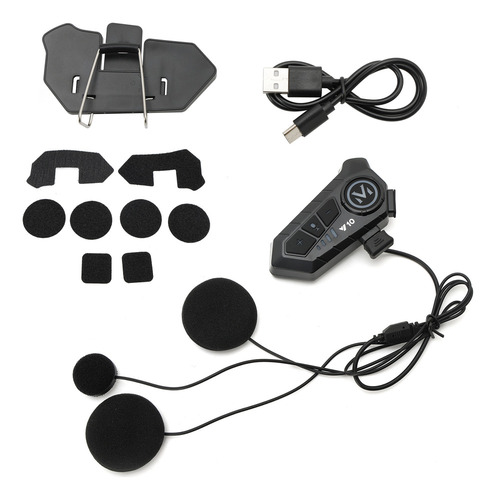 Casco Bluetooth Auricular Universal Y10 For Motocicleta