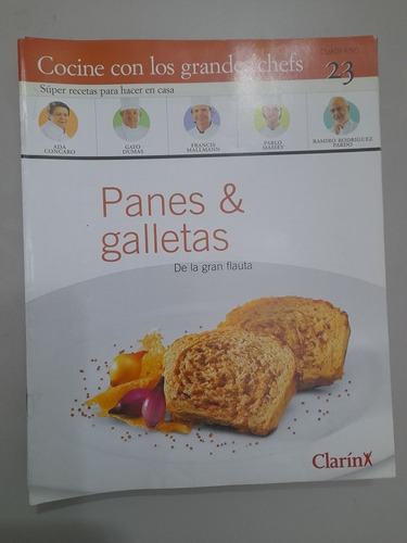 Cocine Con Los Grandes Chefs Cuaderno 23 Panes & Galletas(m)