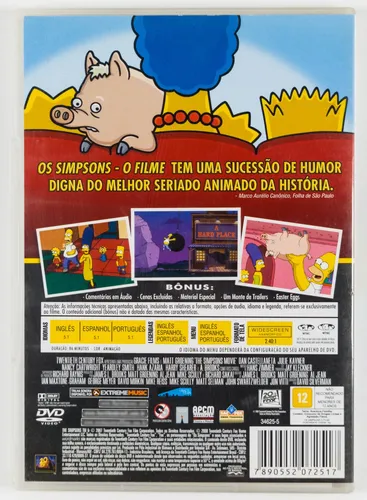 Dvd Os Simpsons O Filme Dvd2798 | MercadoLivre